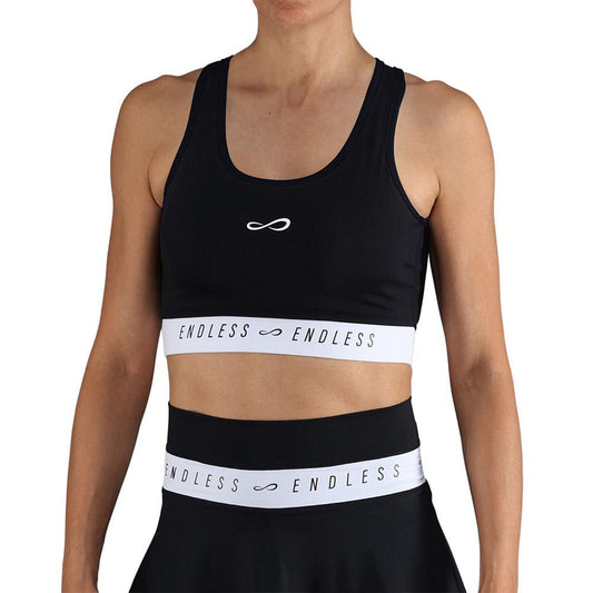 TOP ENDLESS ALLURE MUJER NEGRO