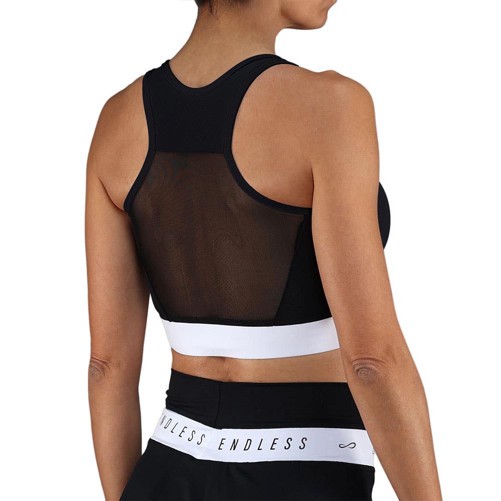 TOP ENDLESS ALLURE MUJER NEGRO