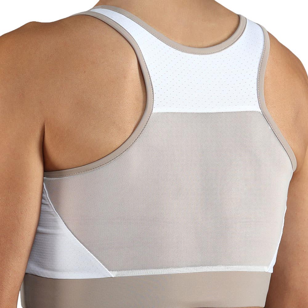 TOP ENDLESS ALLURE MUJER BLANCA/GRIS