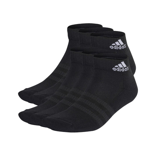PACK 6 CALCETINES ADIDAS CUSHIONED SPORTSWEAR ANKLE NEGRO/BLANCO