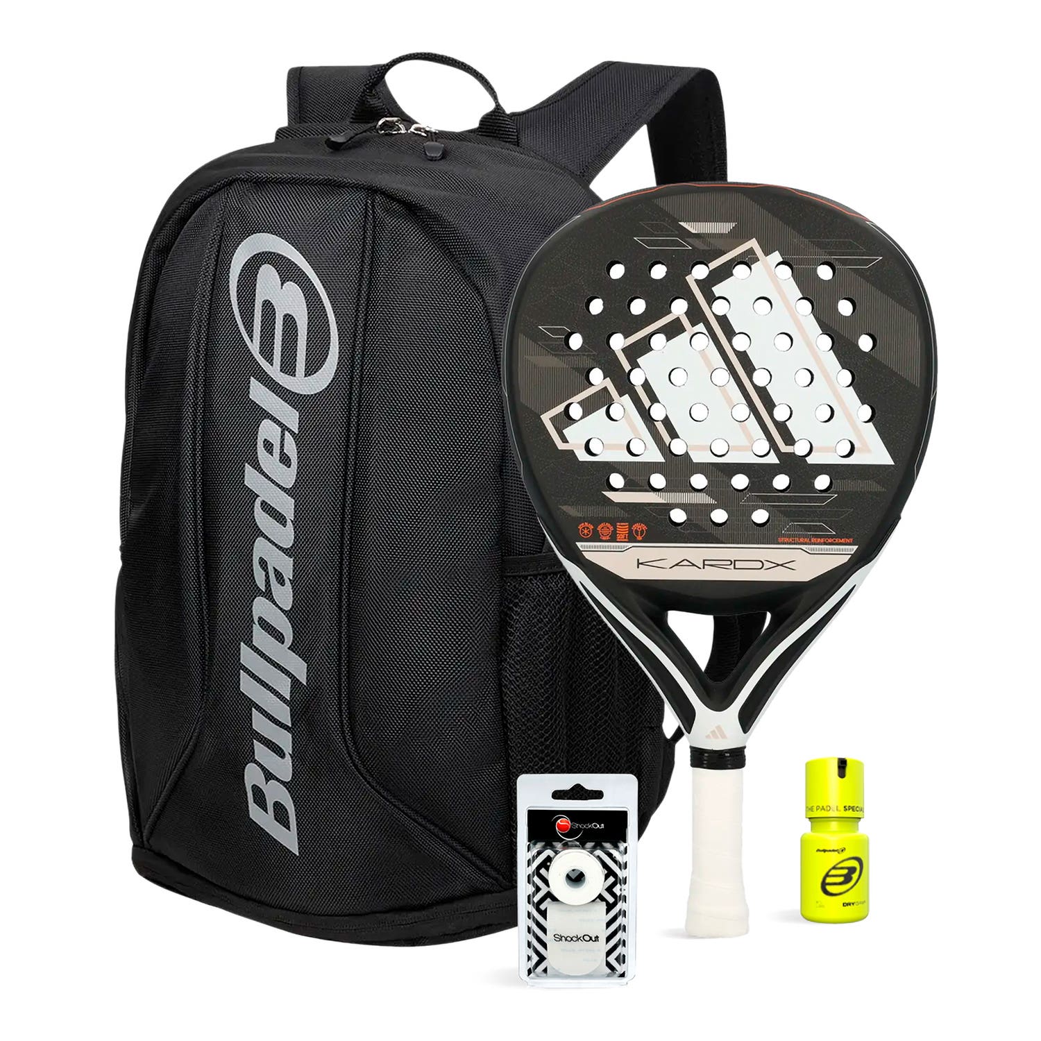 PACK ADIDAS KARDEX MOCHILA BULLPADEL DRY GRIP