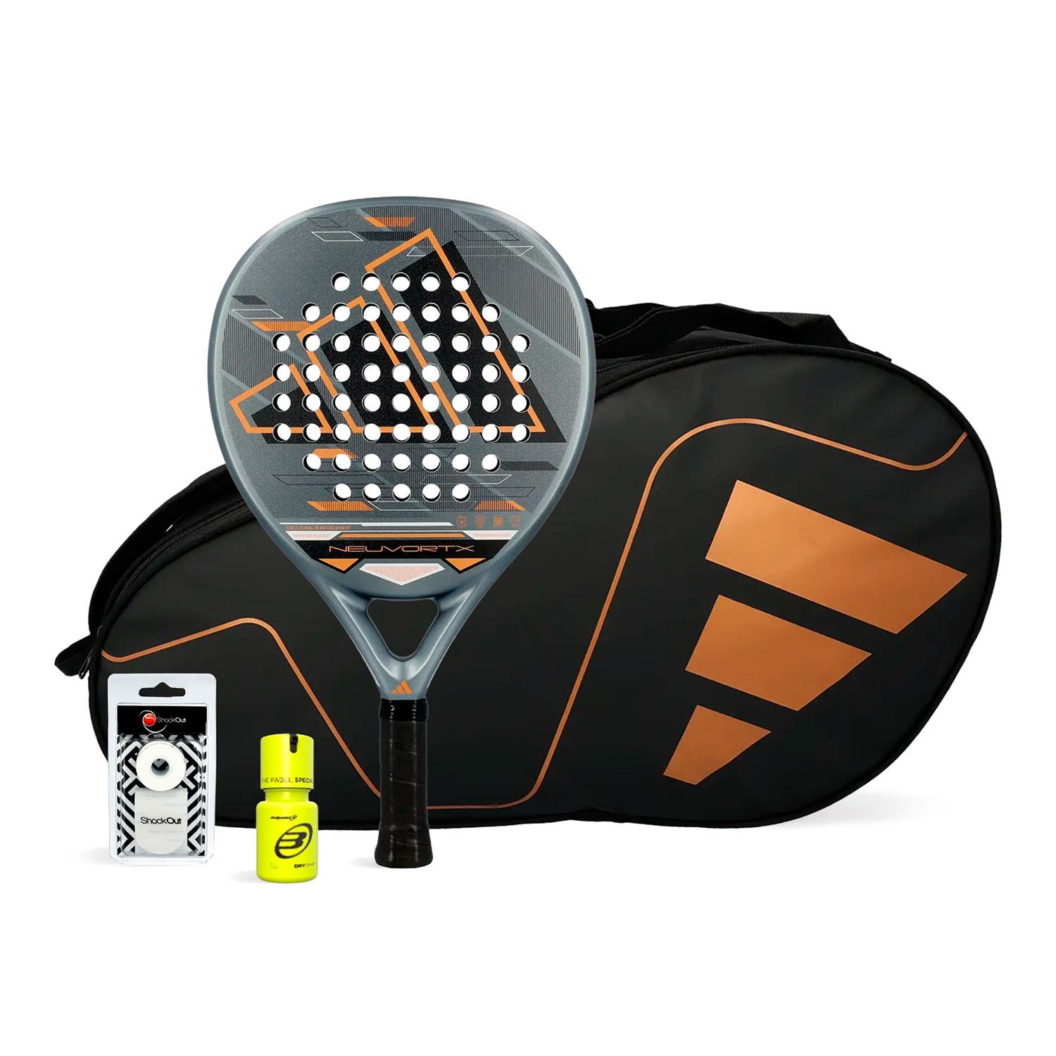 PACK ADIDAS NEUVORTX COOPER PALETERO CARBON CONTROL DRY GRIP