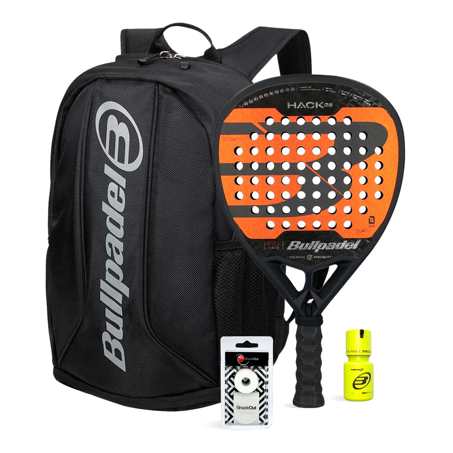 PACK BULLPADEL HACK 03 24 MOCHILA AVANT 2 DRY GRIP