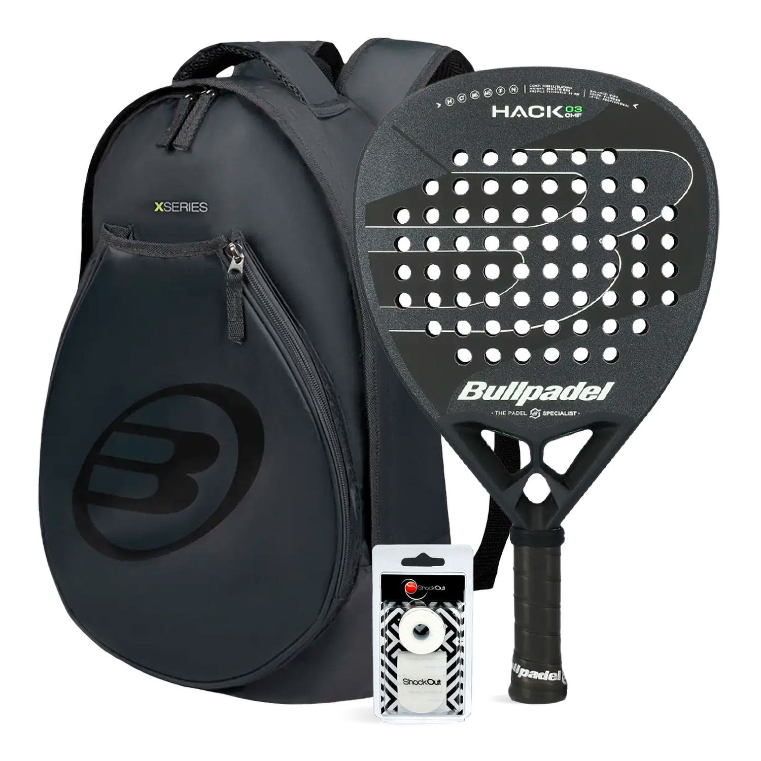 PACK BULLPADEL HACK 03 CMF MOCHILA