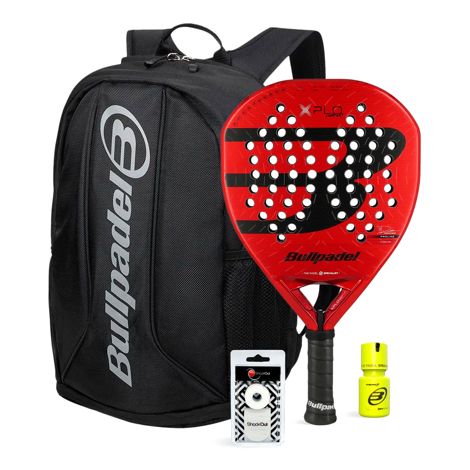 PACK BULLPADEL XLPO COMFORT MOCHILA AVANT 2 DRY GRIP