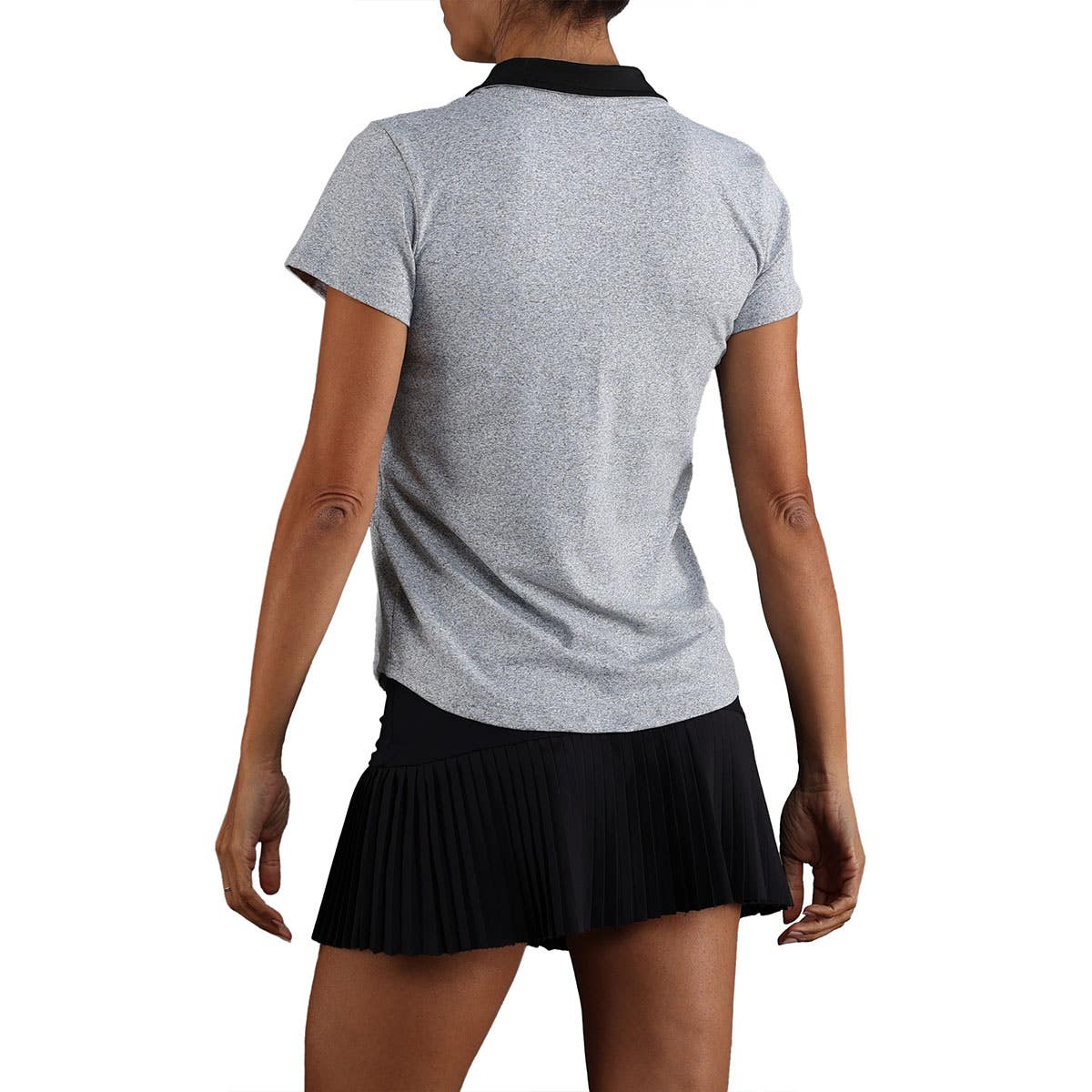 POLO ENDLESS ONYX SLEEVES MUJER GRIS
