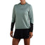 SUDADERA ENDLESS BREATH LINE MUJER VERDE CLARO