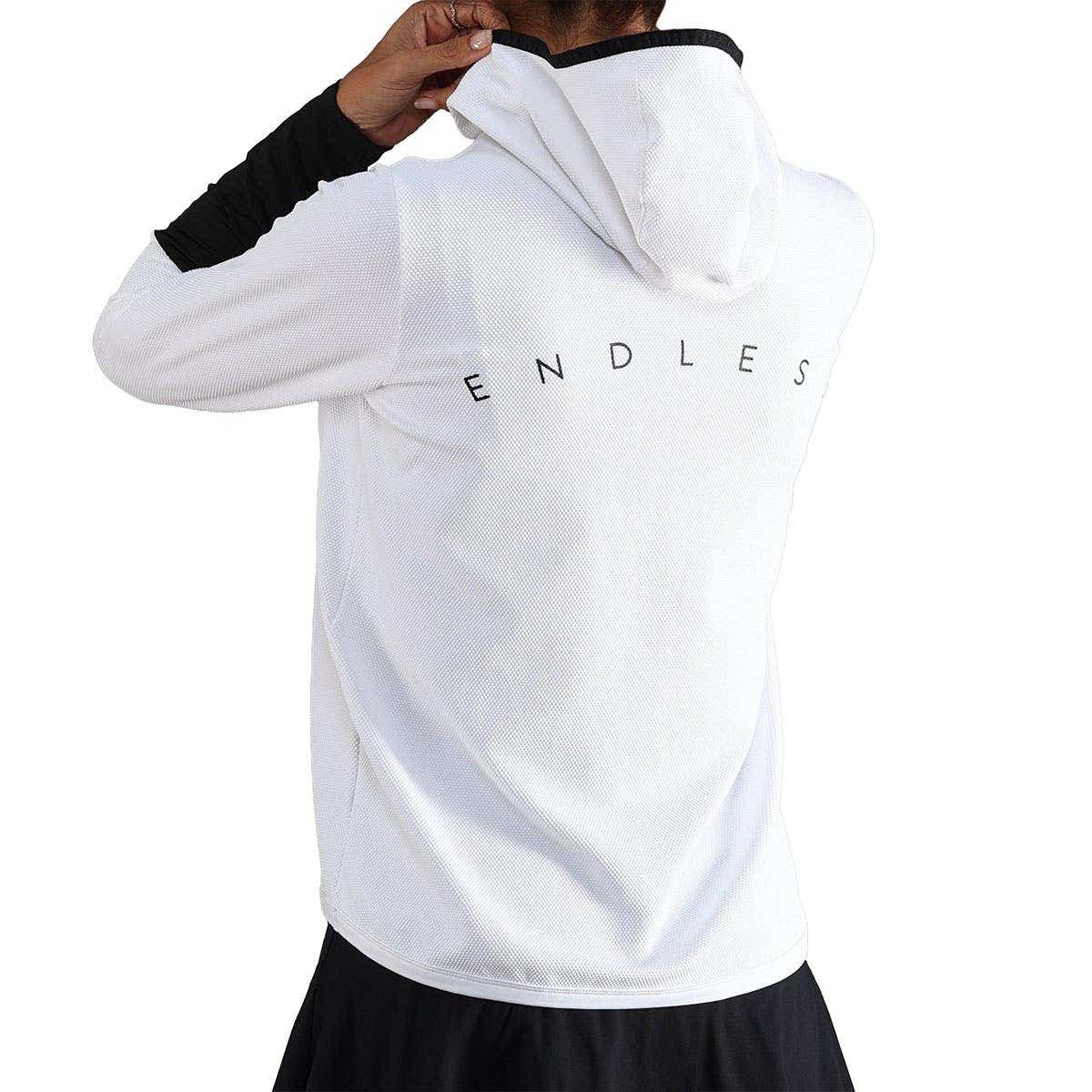 SUDADERA ENDLESS BREATH LINE MUJER BLANCO/NEGRO