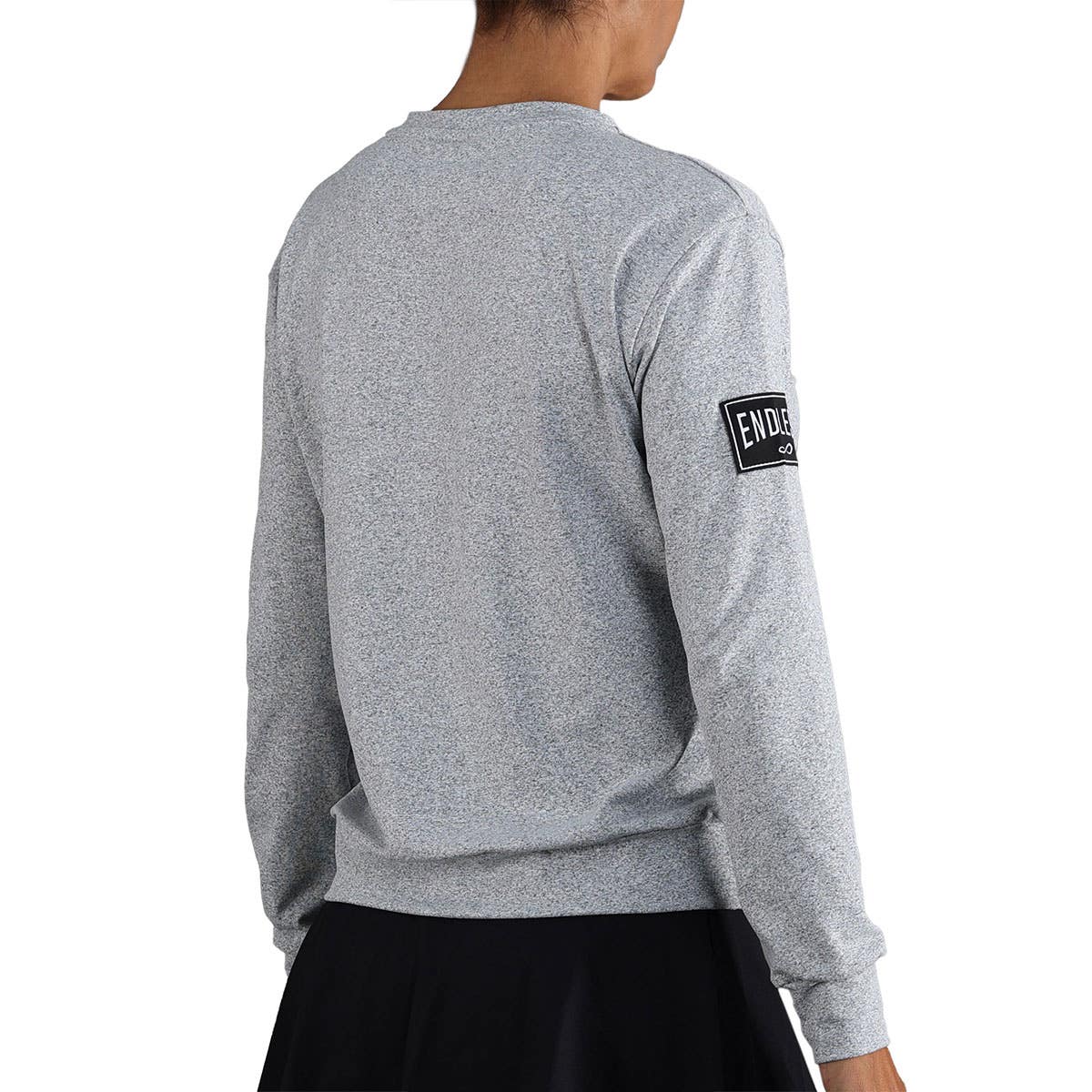 SUDADERA ENDLESS INNER TECH MUJER BLANCA/GRIS