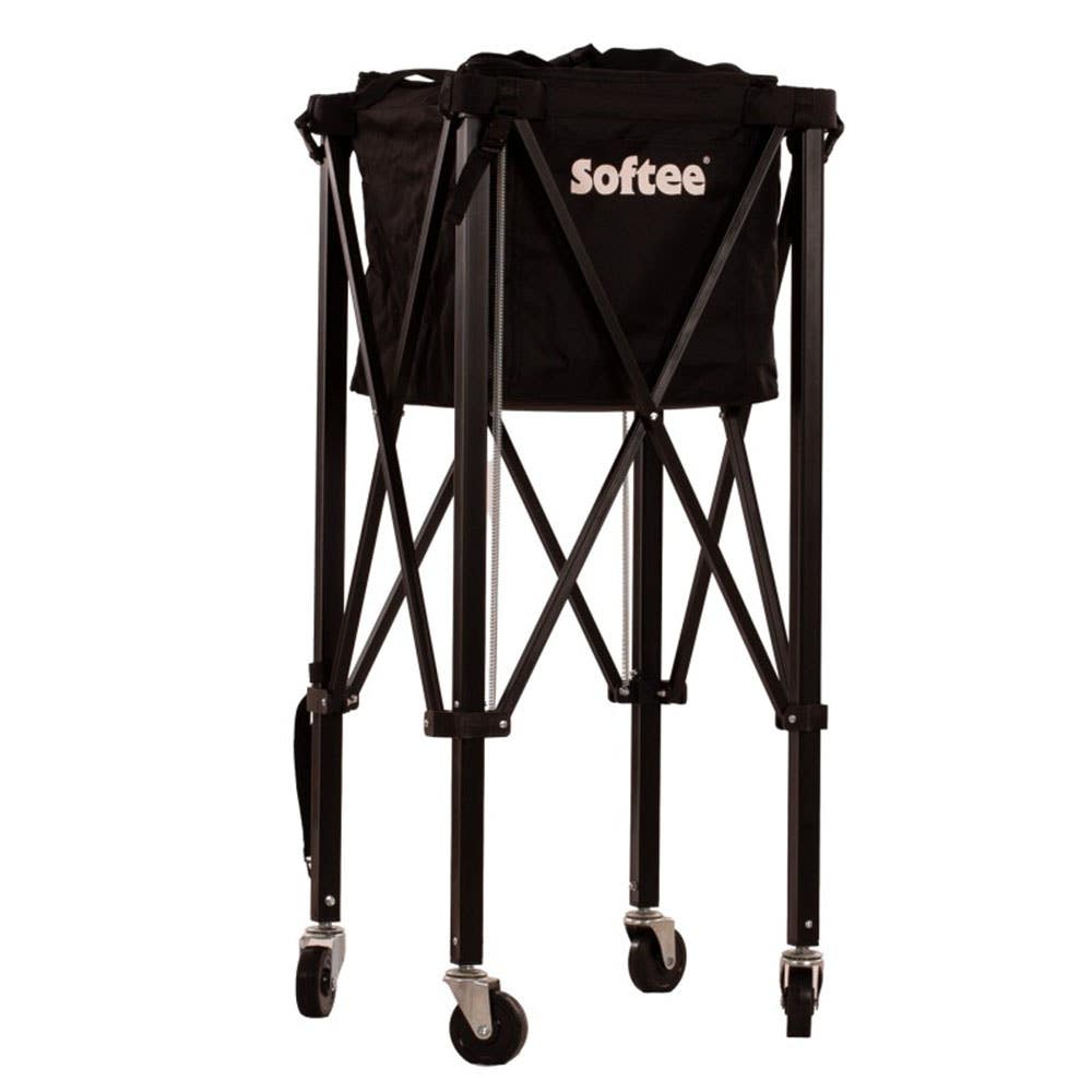 CARRO PORTAPELOTAS SOFTEE DE TENIS/PADEL REBOUNCE NEGRO