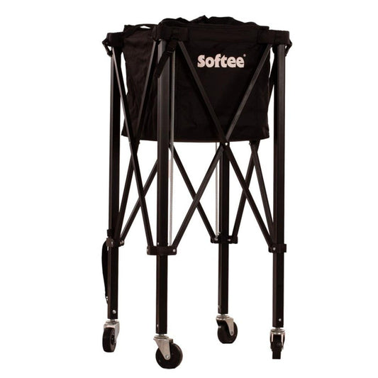 CARRO PORTAPELOTAS SOFTEE DE TENIS/PADEL REBOUNCE NEGRO