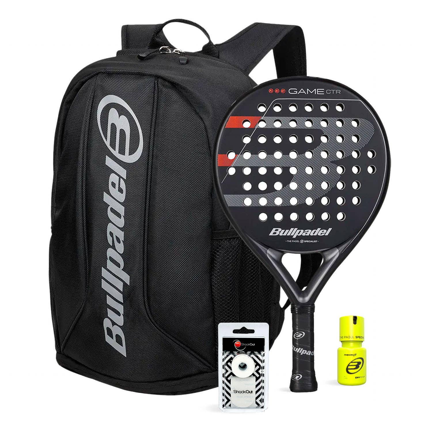 PACK BULLPDEL GAME CTR MOCHILA AVANT 2 DRY GRIP