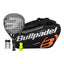 PACK BULLPDEL GAME PWR GRIS PALETERO NEGRO NARANJA DRY GRIP
