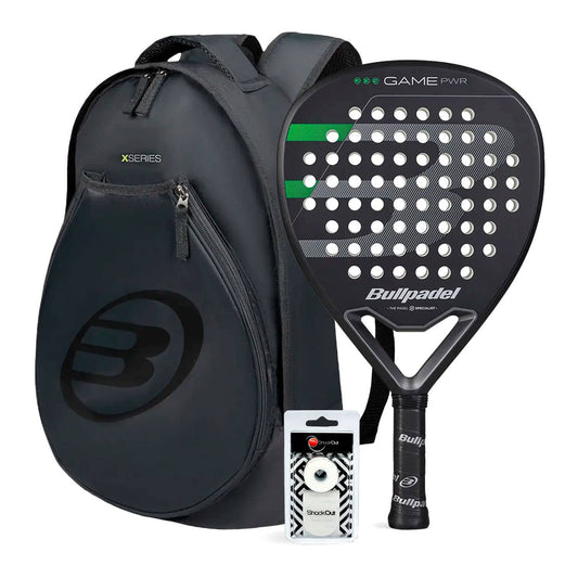 PACK BULLPDEL GAME PWR MOCHILA NEGRA