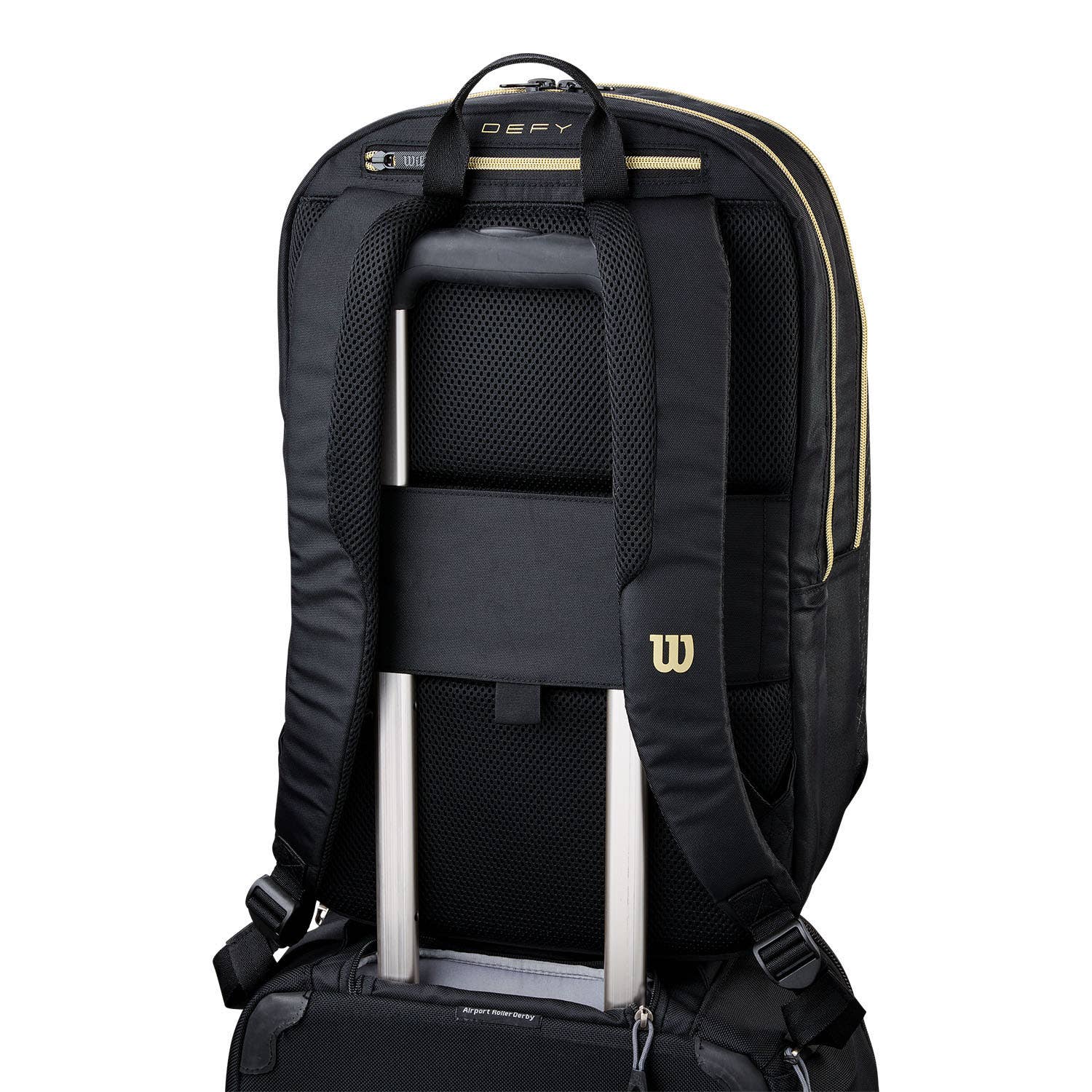 MOCHILA WILSON DEFY V1 PADEL BLACK/GOLD WR8914101