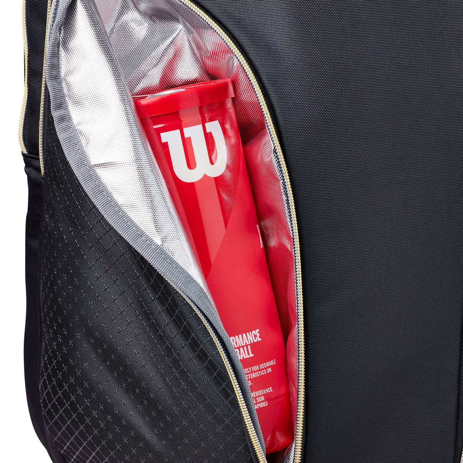 MOCHILA WILSON DEFY V1 PADEL BLACK/GOLD WR8914101