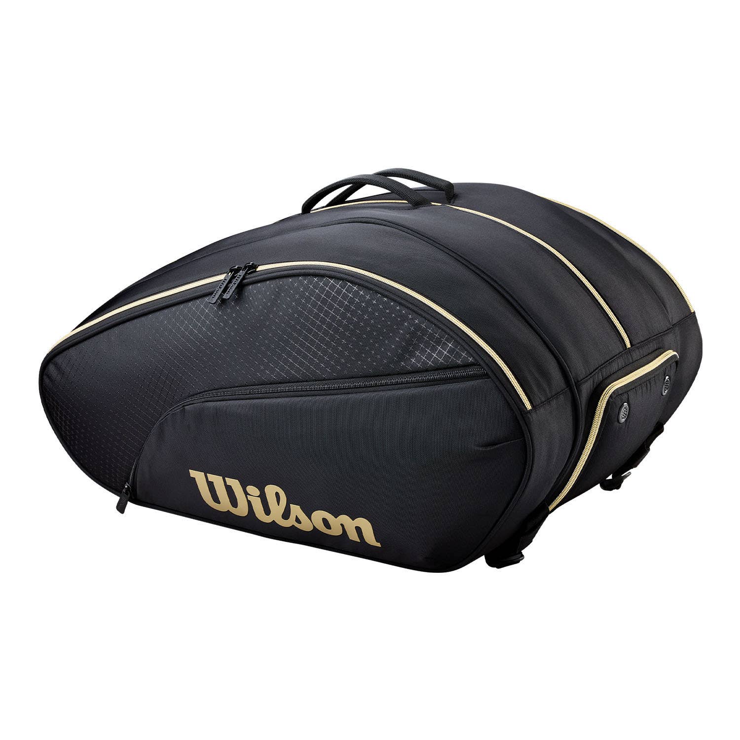 PALETERO WILSON DEFY V1 PADEL BLACK/GOLD WR8914201