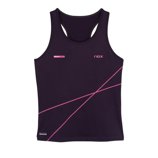 CAMISETA TIRANTES NOX PRO MUJER 2025 MORADO