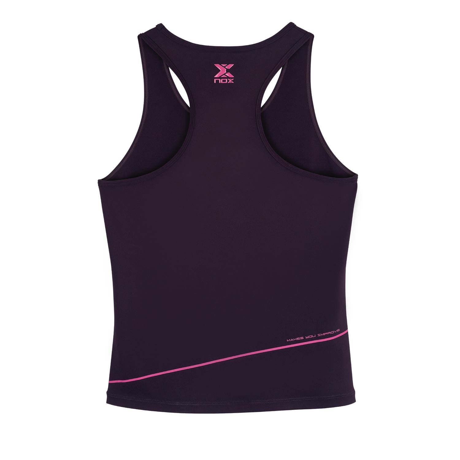 CAMISETA TIRANTES NOX PRO MUJER 2025 MORADO