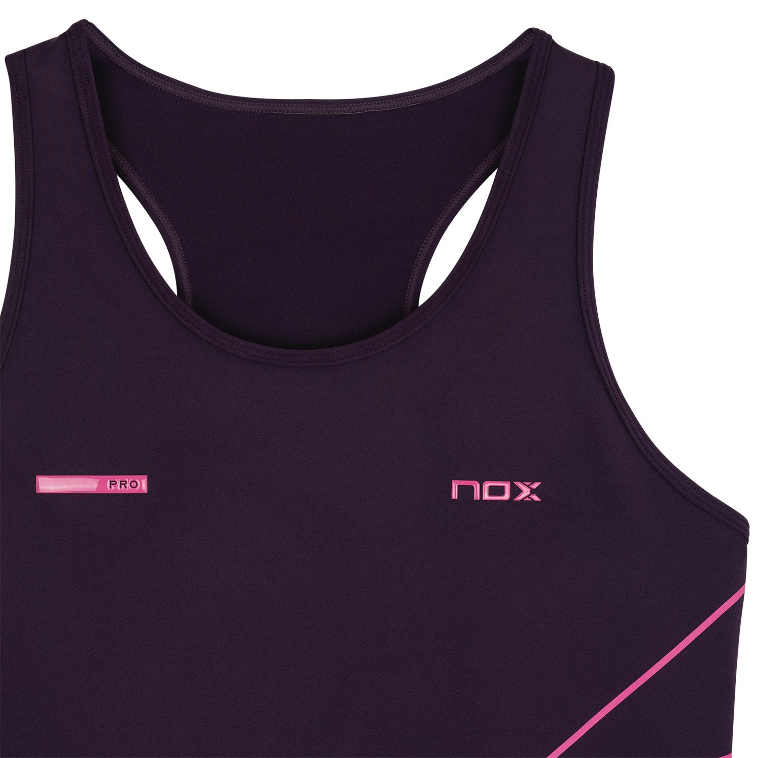 CAMISETA TIRANTES NOX PRO MUJER 2025 MORADO