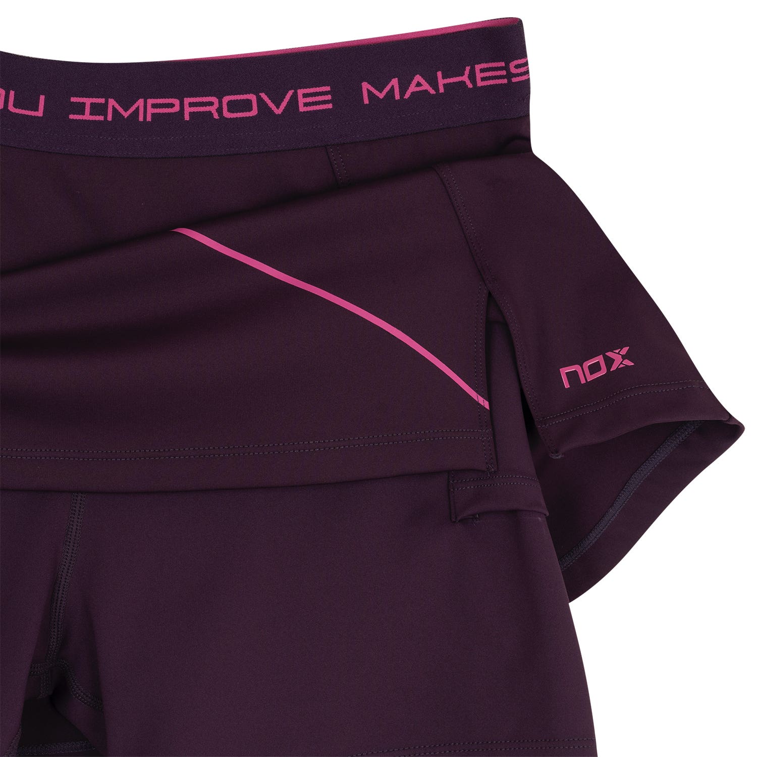 FALDA NOX PRO MUJER MORADO