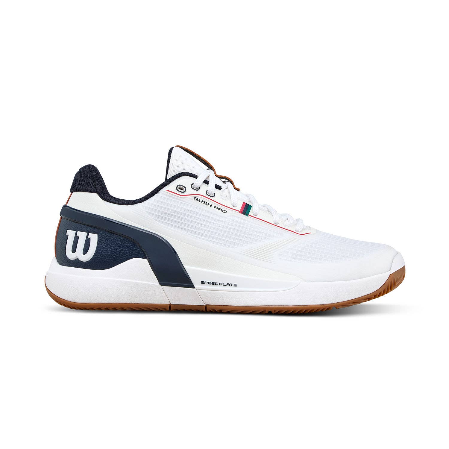 WILSON RUSH PRO 5 CLAY BLANCO/AZUL MARINO WRS338670