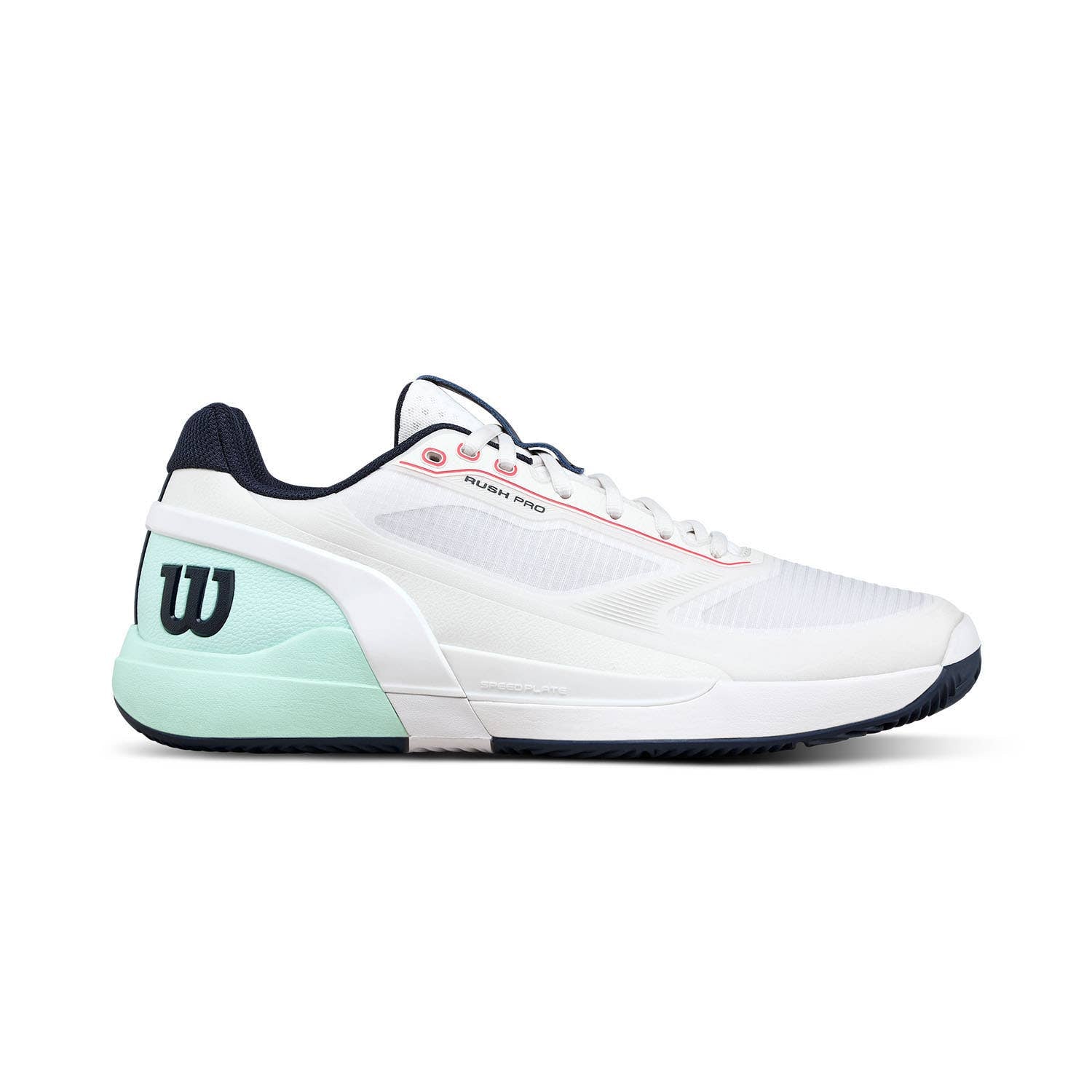 WILSON RUSH PRO 5 CLAY BLANCO/TURUQESA WRS338540