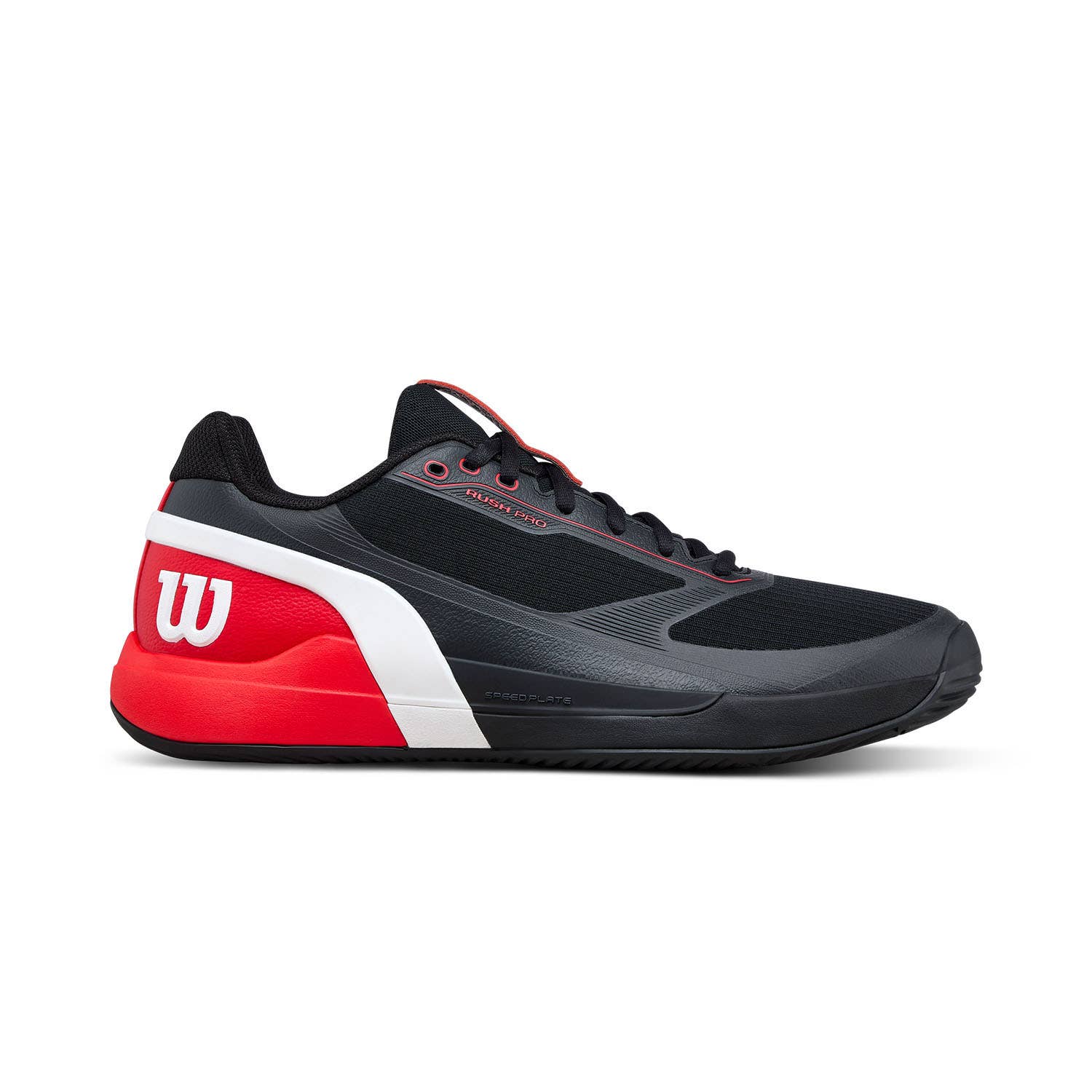 WILSON RUSH PRO 5 PÁDEL NEGRO/ROJO WRS338750