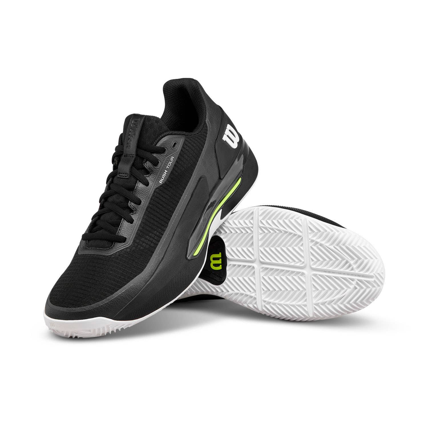 WILSON RUSH TOUR 5 CLAY NEGRO/BLANCO/AMARILLO WRS337620
