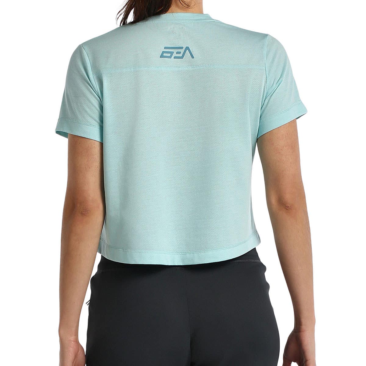 CAMISETA BULLPADEL BAGAN MUJER AZUL CELESTE