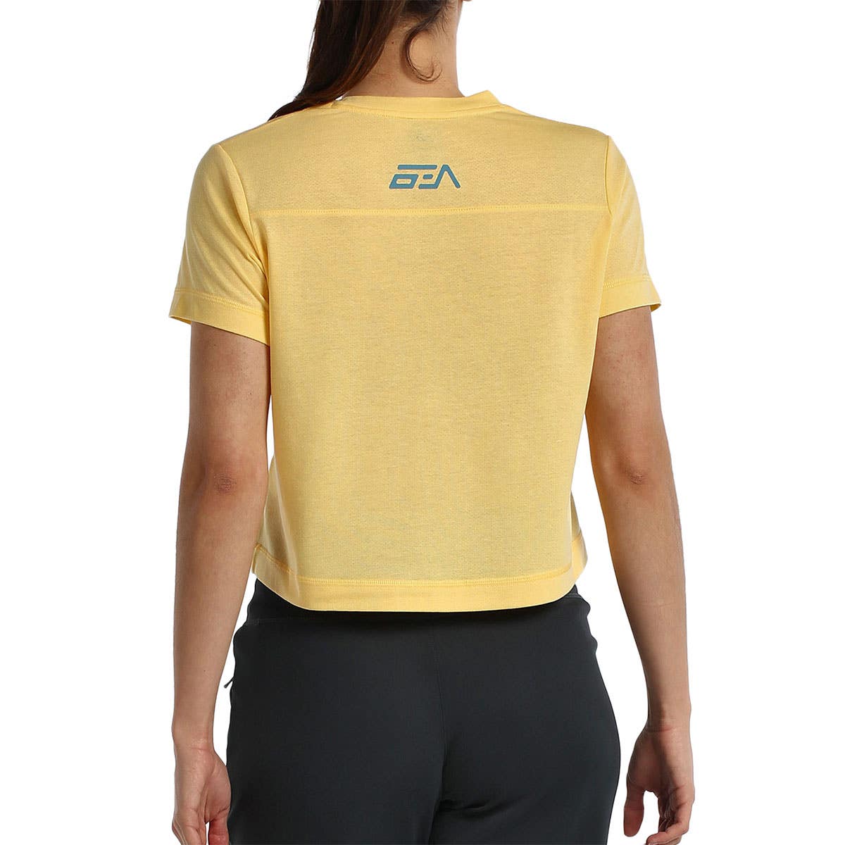 CAMISETA BULLPADEL BAGAN MUJER AMARILLO