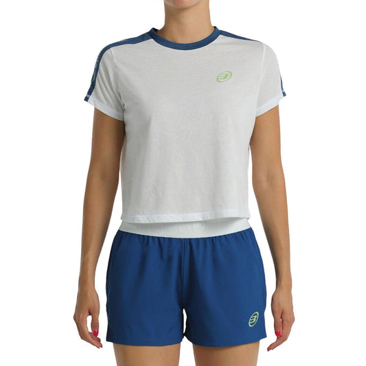 CAMISETA BULLPADEL BILMA MUJER BLANCO