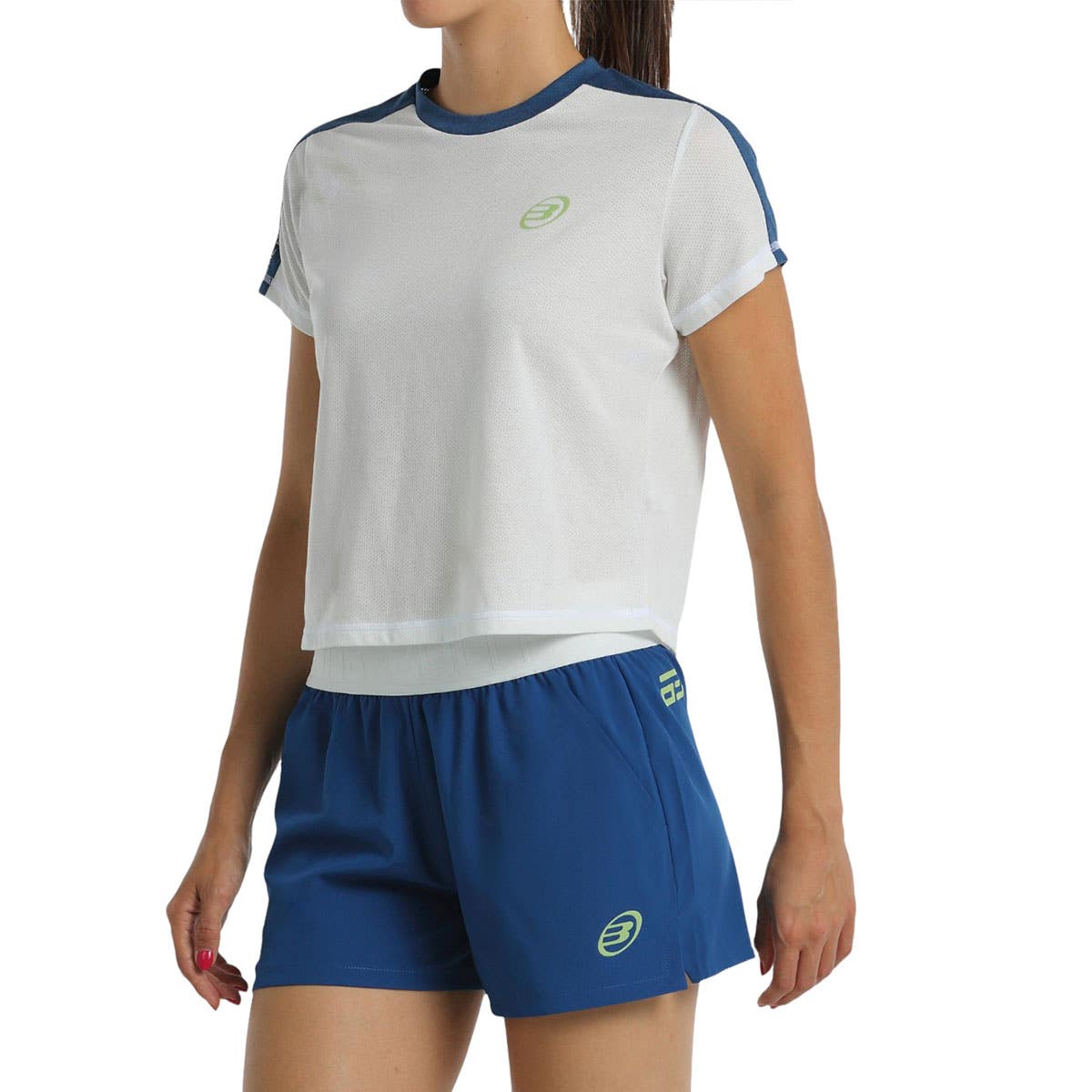 CAMISETA BULLPADEL BILMA MUJER BLANCO