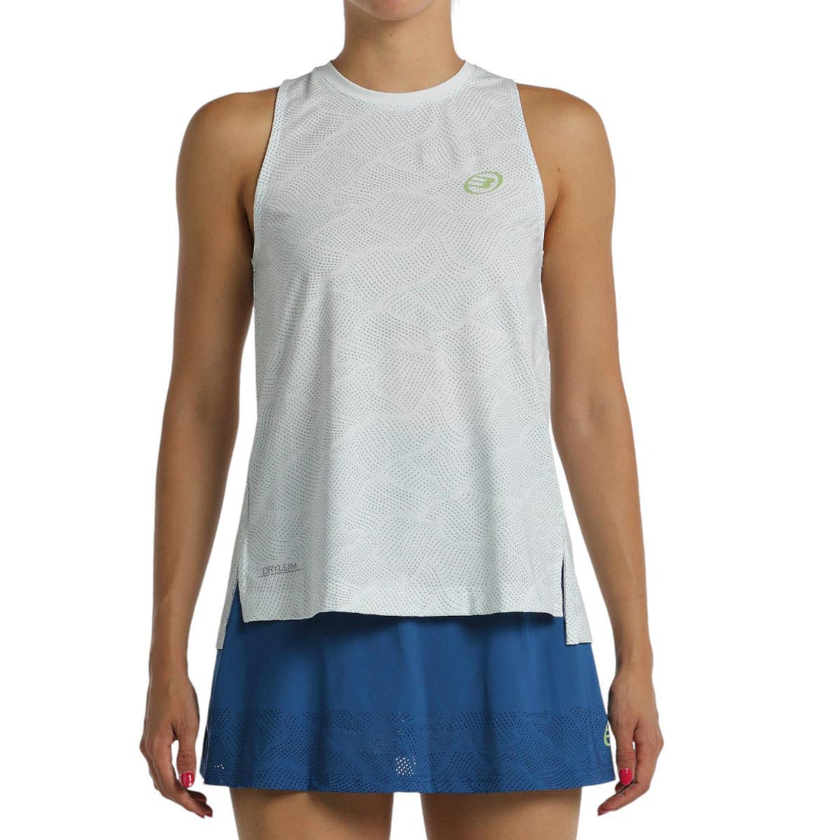 CAMISETA BULLPADEL BATEA MUJER BLANCO