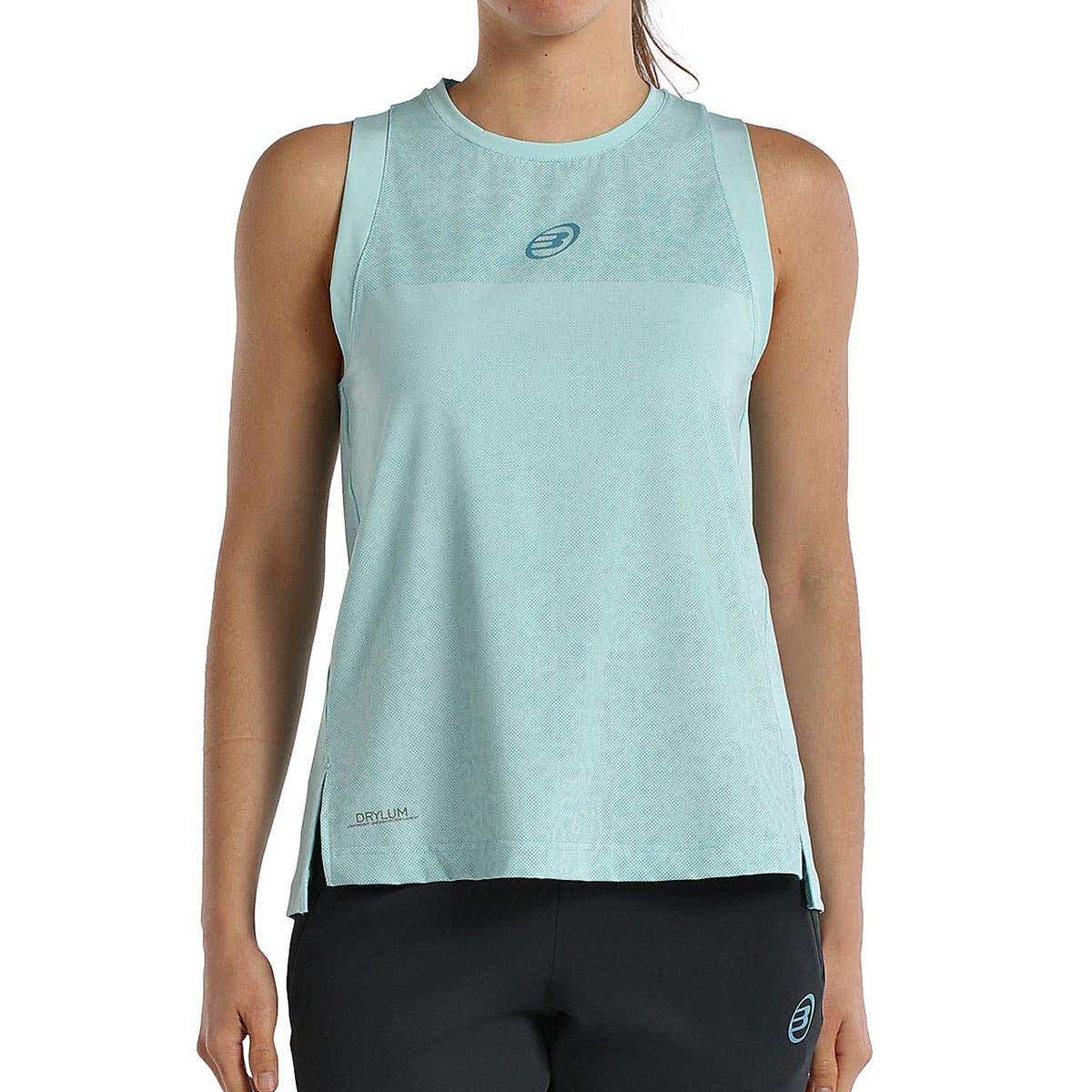 CAMISETA BULLPADEL BRAZA MUJER SKY AZUL