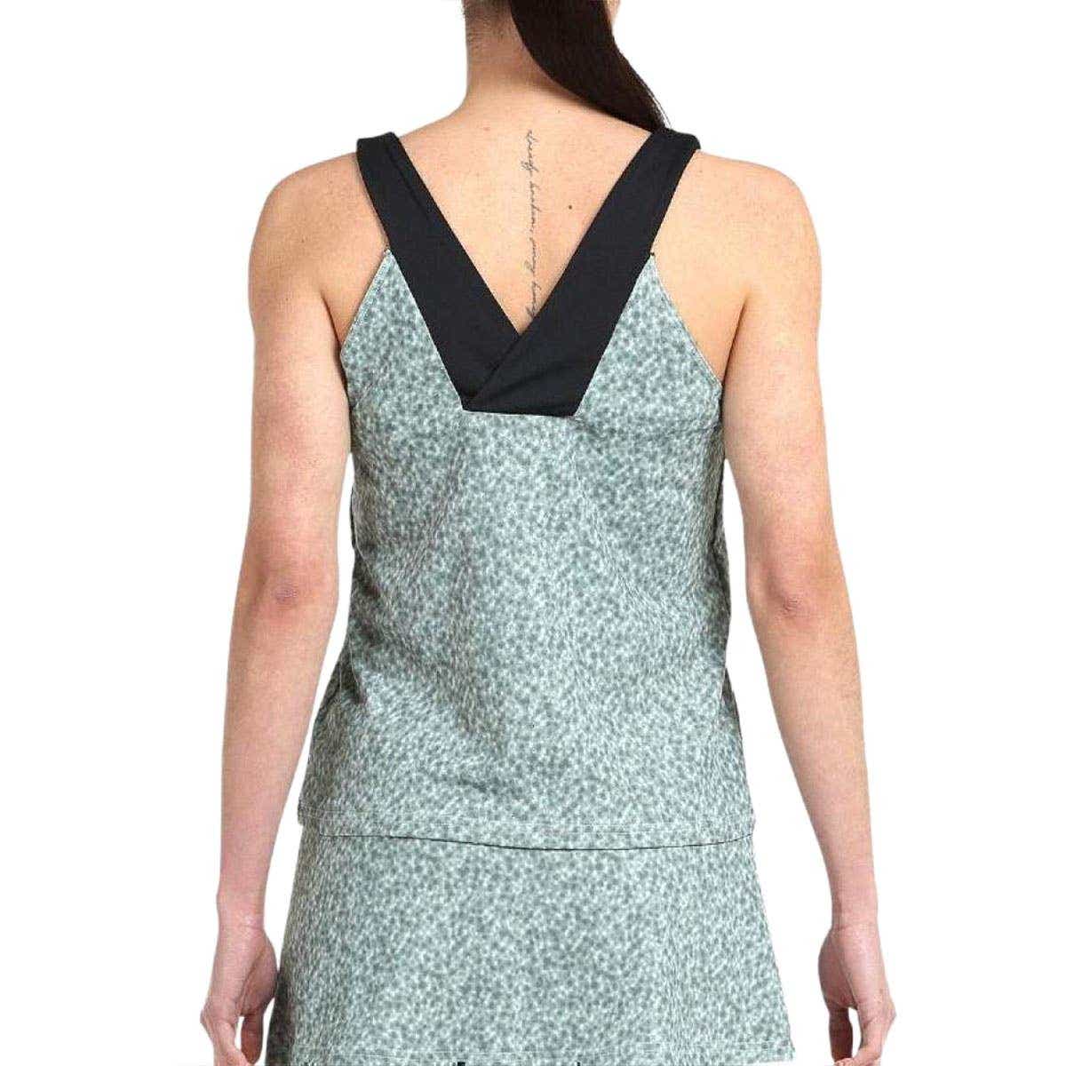 CAMISETA BULLPADEL BISAS MUJER VERDE