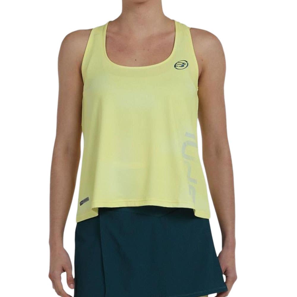 CAMISETA BULLPADEL OIDIO MUJER AMARILLO
