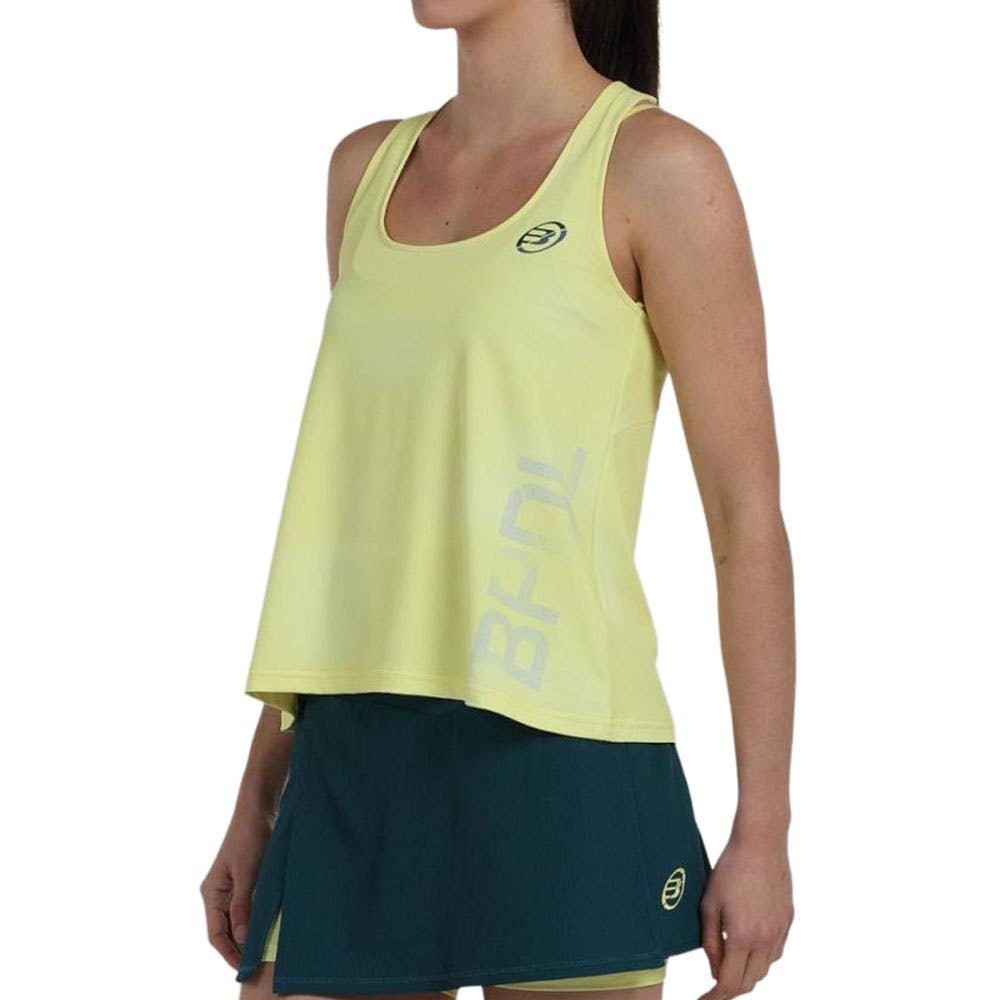 CAMISETA BULLPADEL OIDIO MUJER AMARILLO
