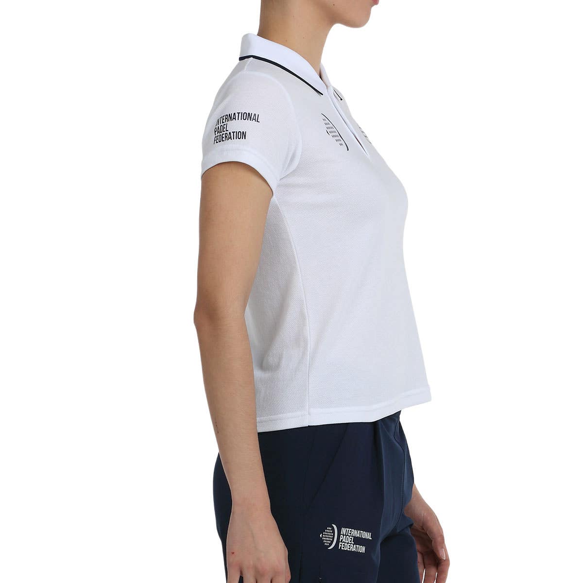 POLO BULLPADEL FIP EXILOB MUJER BLANCO