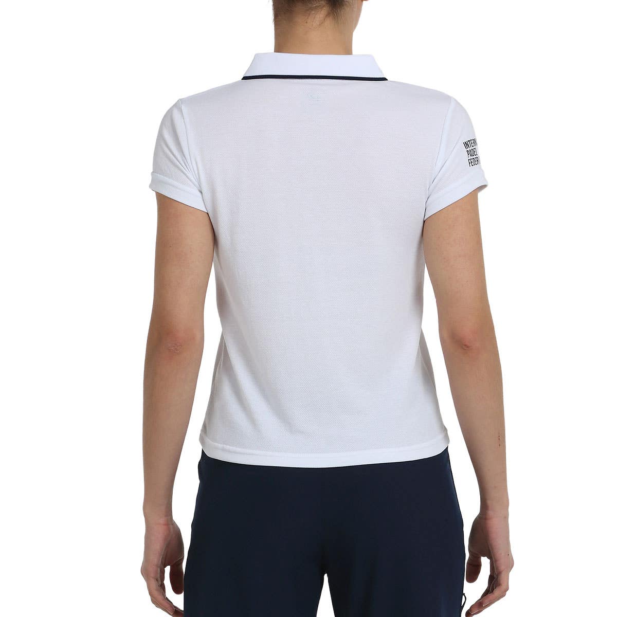 POLO BULLPADEL FIP EXILOB MUJER BLANCO