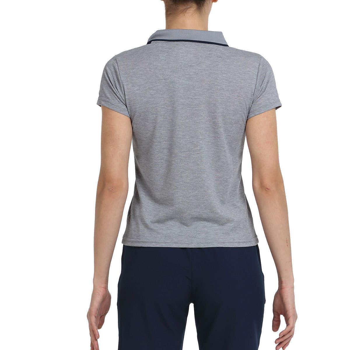 POLO BULLPADEL FIP EXILOB MUJER GRIS