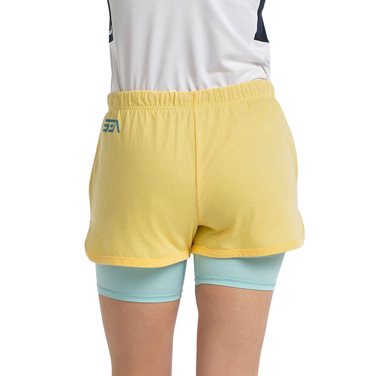 SHORT BULLPADEL BAILO MUJER AMARILLO