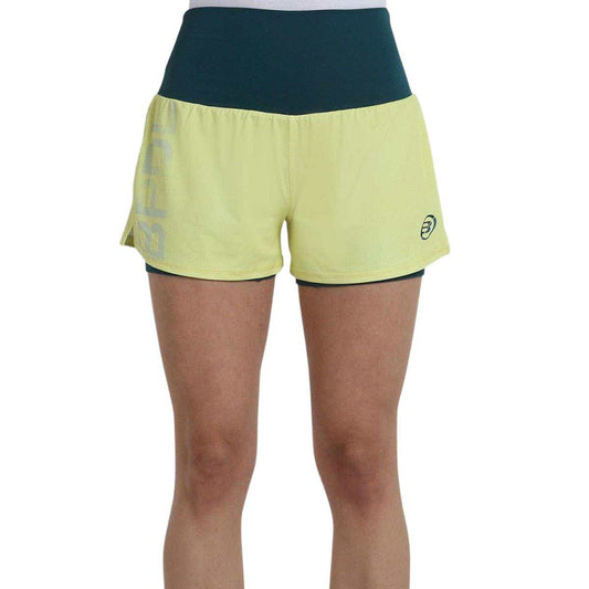 SHORT BULLPADEL OBERA MUJER AMARILLO
