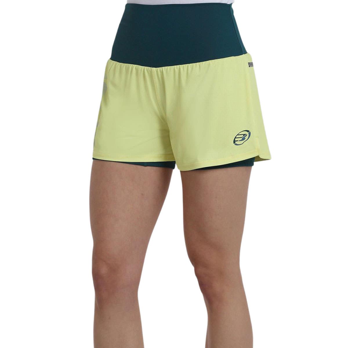 SHORT BULLPADEL OBERA MUJER AMARILLO