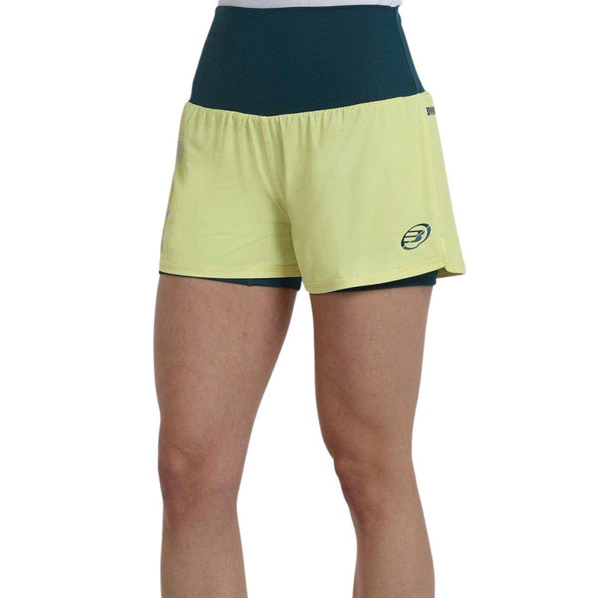 SHORT BULLPADEL OBERA MUJER AMARILLO