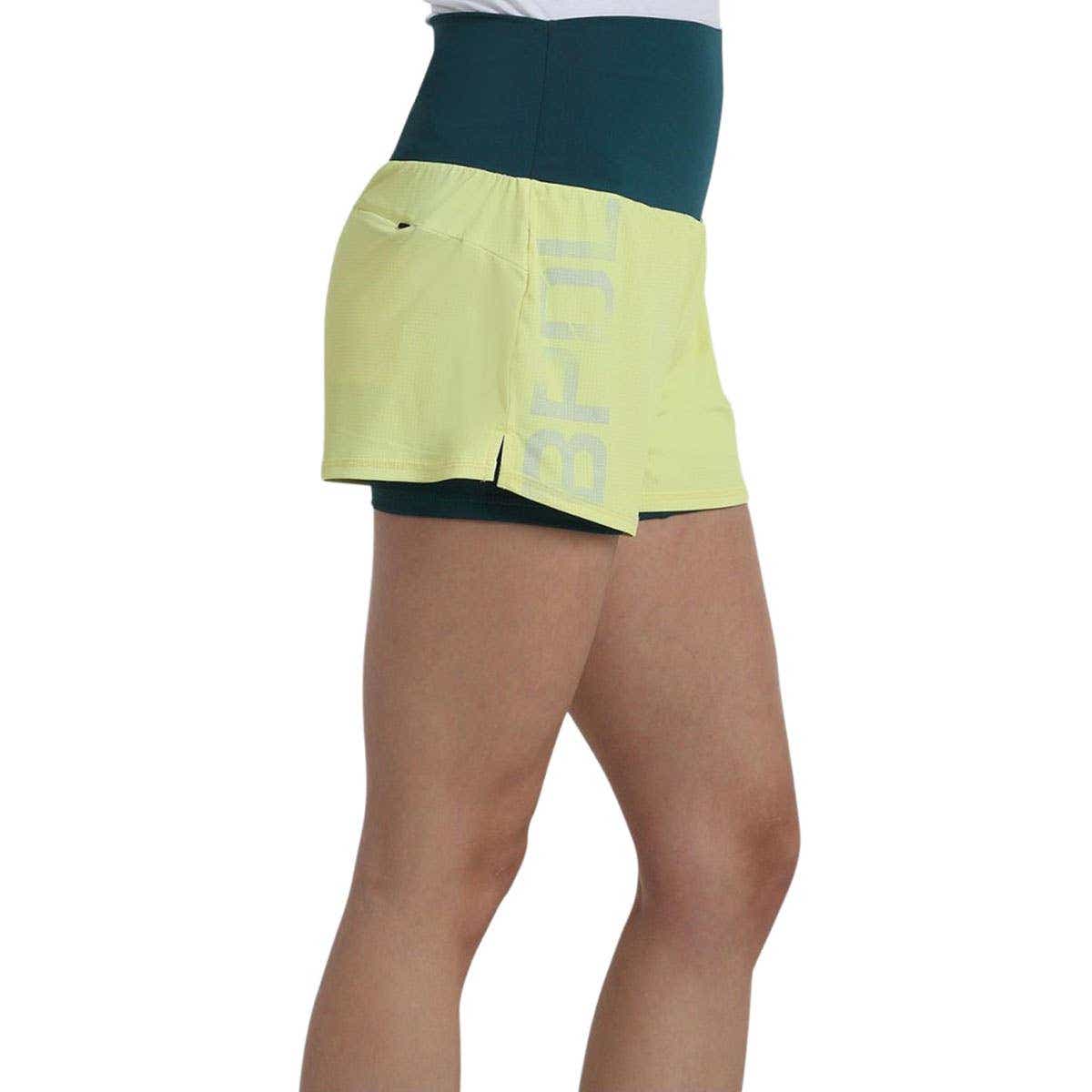 SHORT BULLPADEL OBERA MUJER AMARILLO