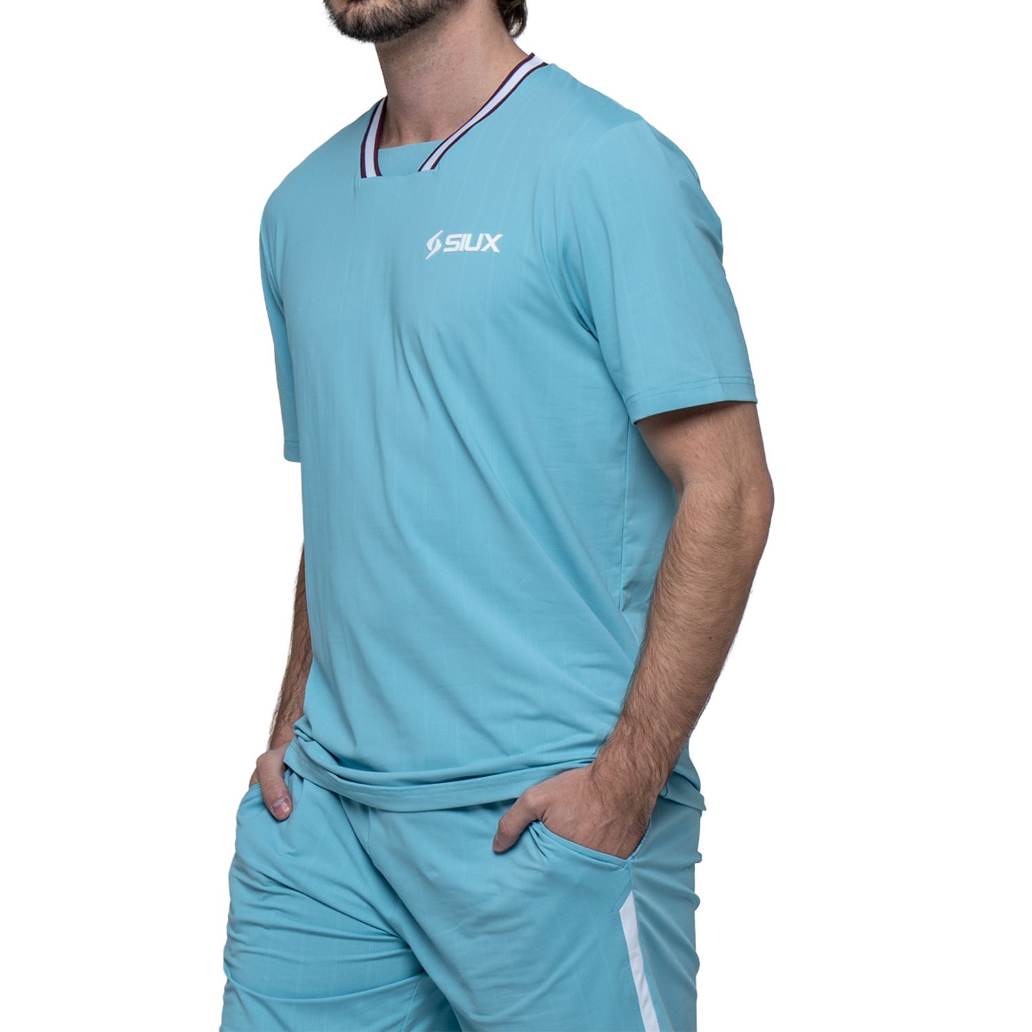 CAMISETA SIUX APEX 26 AZUL CELESTE