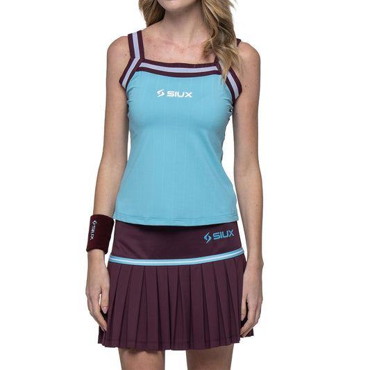 CAMISETA SIUX APEX 26 MUJER AZUL CELESTE