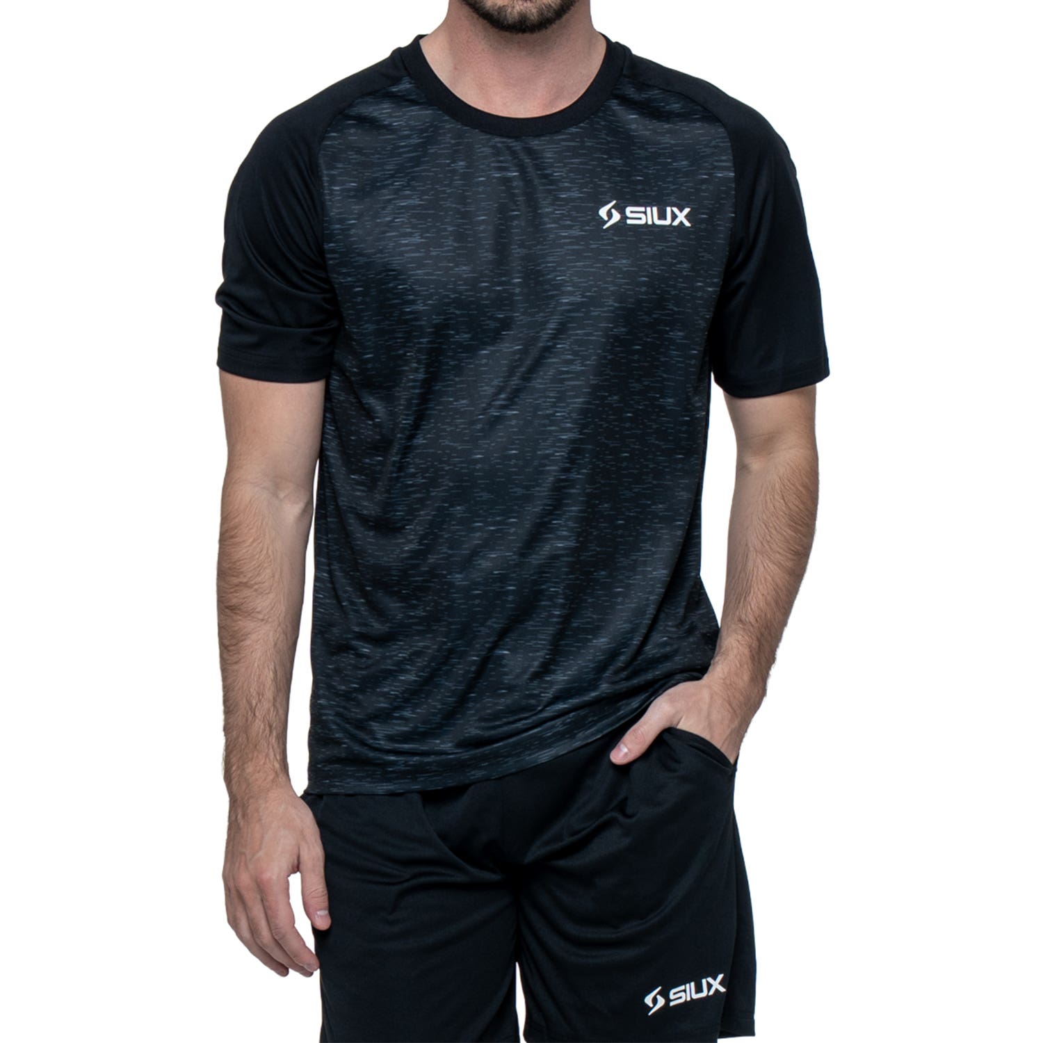 CAMISETA SIUX CLUB 26 NEGRO