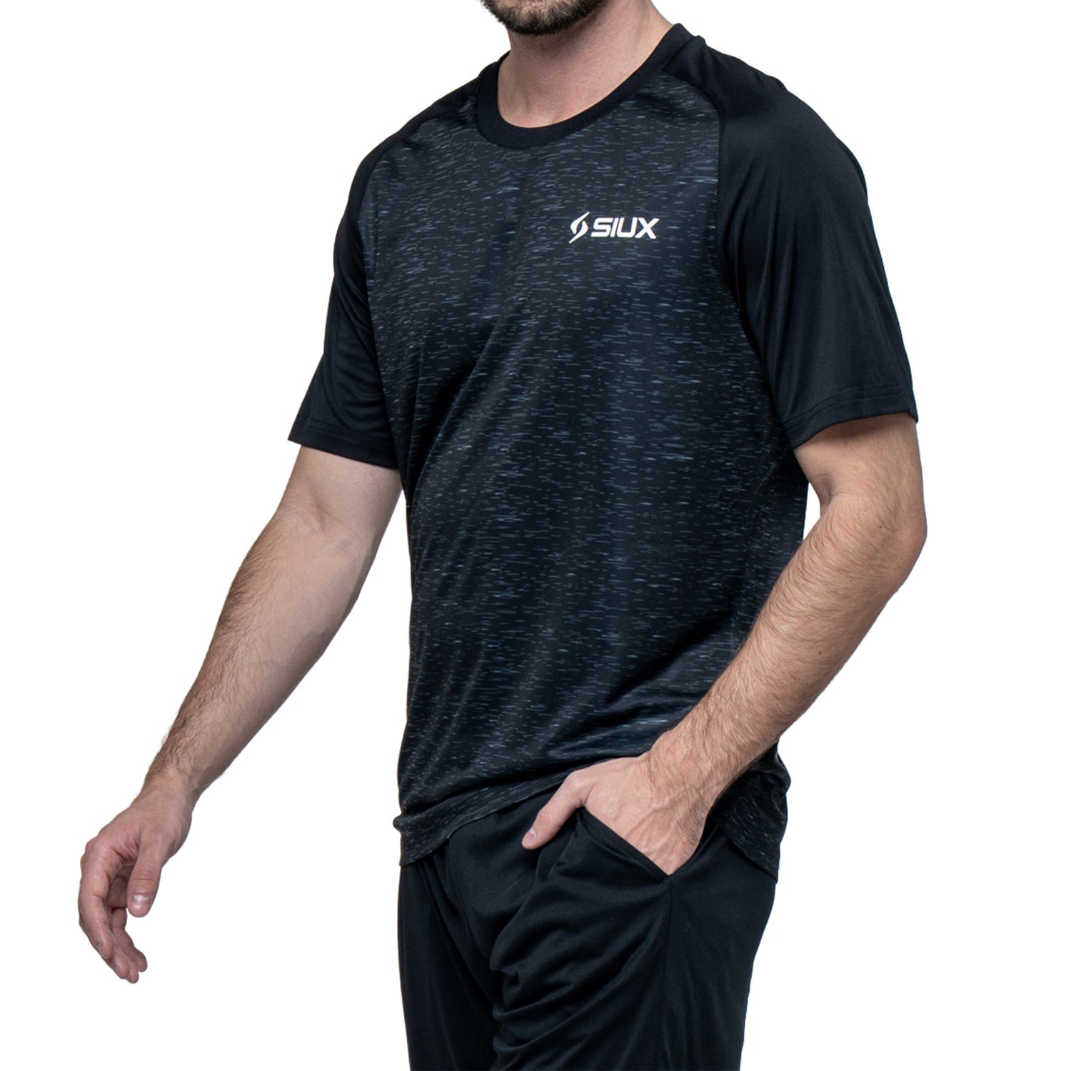CAMISETA SIUX CLUB 26 NEGRO